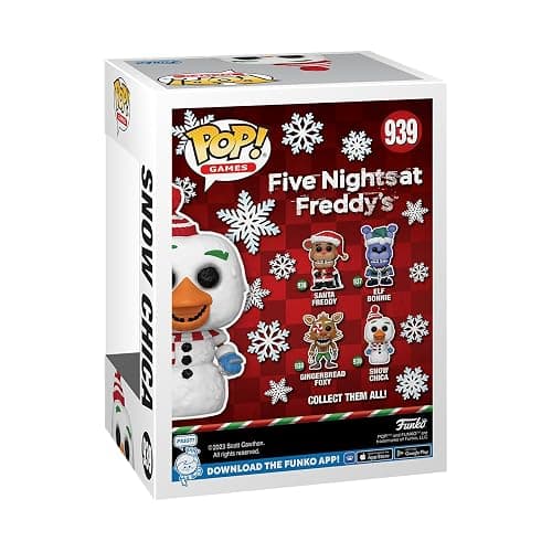 Funko POP! Games: Five Nights at Freddy's (FNAF)- Snow Chica - Collectable Vinyl Figure - Gift Idea - Official Merchandise - for Kids & Adults thumbnail 3