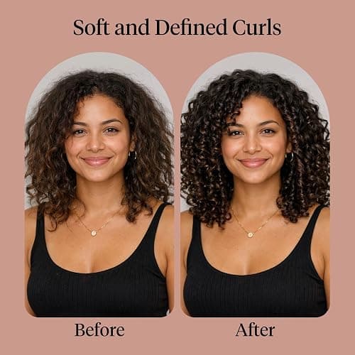 Kitsch Moisturizing Curl Cream for Curly Hair – Lightweight Curly Hair Products for Men & Women | Defines Curls, Controls Frizz & Boosts Shine | Hydrating Curling Cream - 5.3 oz thumbnail 4