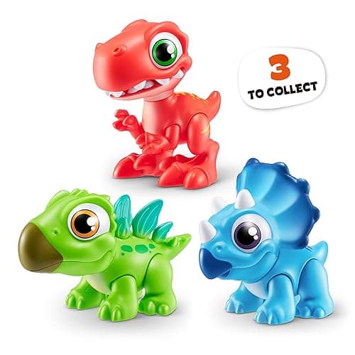 Smashers Junior Dino Dig Small Egg (Stegasaurus) by ZURU 12+ Surprises Compounds Mold Dinosaur Preschool Toys Build Construct Sensory Play - 3 Years + - Stegasaurus thumbnail 5