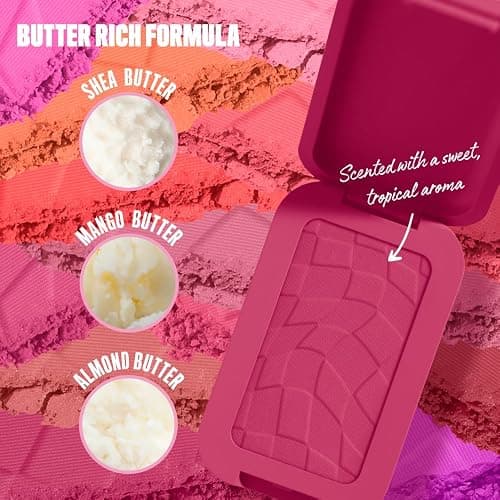 NYX PROFESSIONAL MAKEUP Buttermelt Powder Blush, Fade and Transfer-Resistant Blush, Up to 12HR Make Up Wear, Vegan Formula - Butta Than Before thumbnail 2