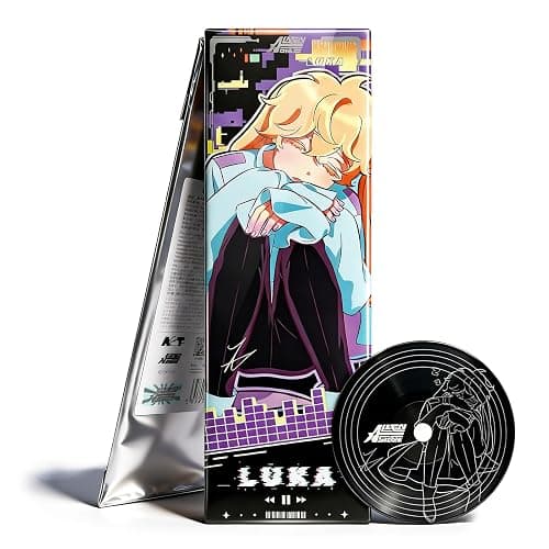 YJacuing Alien Stage Rabbit Series Blind Box Ticket Bookmark (Single Pack) | Official, Anime, ALNST, Merch, with Bonus Black PVC Disc - Image 1