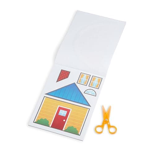Melissa & Doug Scissor Skills Activity Book With Pair of Child-Safe Scissors (20 Pages) - FSC Certified thumbnail 4