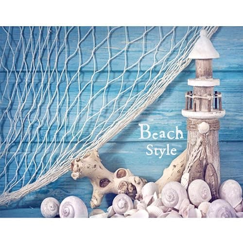 Natural Fishing Net Decor with Shells 79 Inch Beach Theme Decor for Party Home Bedroom Wall Hanging Fish Net Decorations thumbnail 3