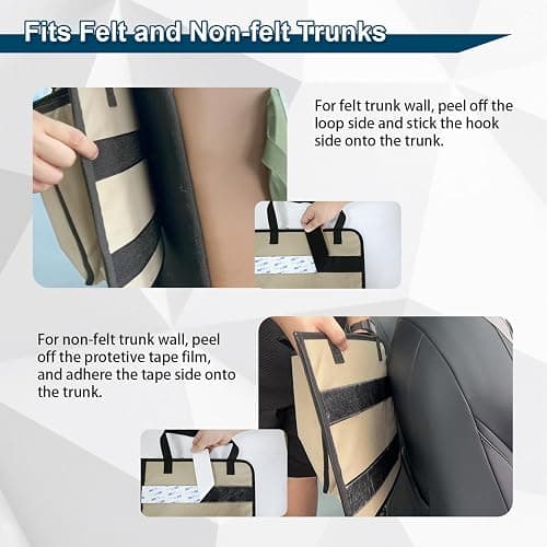 MARKSIGN Deluxe Trunk and Backseat Organizer for Medium or Large Size SUVs & RVs, Detachable Storage Modules with Built-in Cooler, Patent Pending thumbnail 5