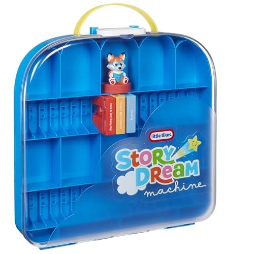 Little Tikes Story Dream Machine Show & Go Storage Case, Storytime, Books, Audio Play, Character, Carry Case, Gift and Toy for Toddlers and Kids Girls Boys Ages 3+ thumbnail 3