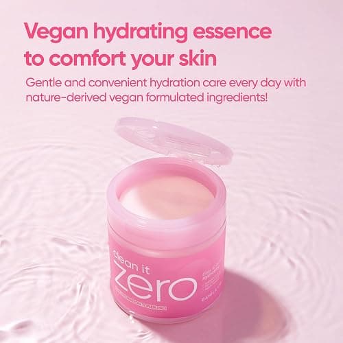BANILA CO Clean it Zero Pink Hydration Toner Pad | Vegan Korean 3-Layered Pads | Hyaluronic Acids and Vitamin Complex to Moisturize and Soothe Skin | Hypoallergenic, Alcohol Free (70 Pads) - PINK HYDRATION (70EA) thumbnail 6