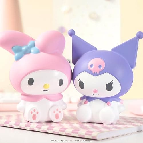 Hamee SquiSHU Buddy Hello Kitty and Friends Kuromi, Cute Birthday Gift, Official Merchandise, Toys for Kids & Adult, Model Jumbo Squishy for Collectors thumbnail 2