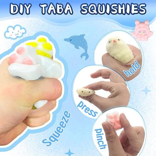 16pcs Squishy Pack,Fidget Toys Kit,Include taba Squishies Party Favors for Kids 4-8 8-12 Treasure Box Toys for Classroom Birthday Xmas Gifts Goodie Bag Stocking Stuffers for Teens (16pcs) thumbnail 3