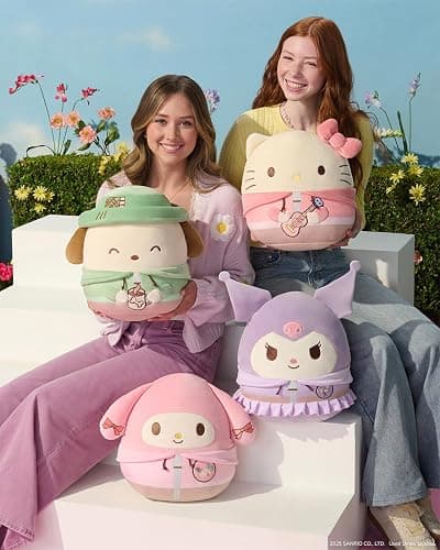 Squishmallows Original Sanrio 12in Cute Camping Hello Kitty – Official Jazwares Plush (Medium-Sized) thumbnail 2