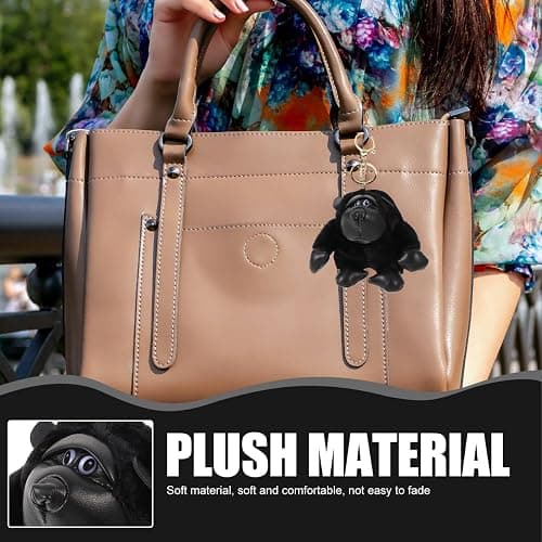 PRETYZOOM Plush Gorilla Keychain Pendant Stuffed Animal Hanging Charm Cartoon Plush Hanging Decor thumbnail 2