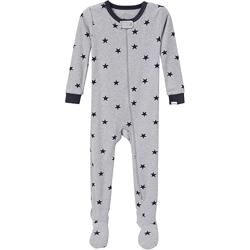 Gerber Baby-Boys 4-Pack Footed Pajamas thumbnail 6
