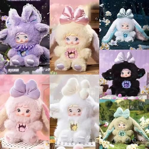 Nommi Blind Box V6 Fantasy World Series Sheep Plush Keychain Pendant Kawaii Nommi Plushie Vinyl Figure Mystery Box Cute Xmas Gift (1 Pack Random) thumbnail 4