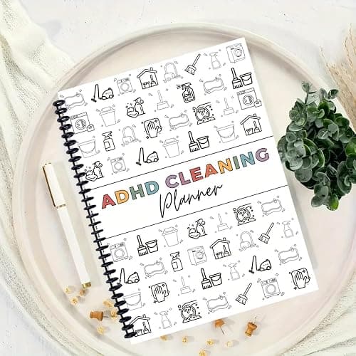 Cleaning Planner, Cleaning Schedule and Checklist Organizer, Daily Weekly Monthly Household Cleaning Planner, Chore Chart Notebook for Home, Family Cleaning Tasks, DIY Home Improvement, Editable Template thumbnail 6