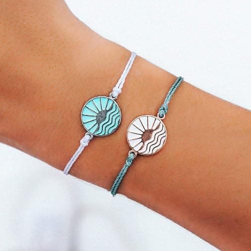 Pura Vida Rose Gold or Silver Sunrise to Sunset Bracelet - Waterproof Band thumbnail 3