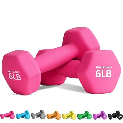 Balelinko Home Gym Equipment Workouts Strength Training Weight Loss Pilates Weights Yoga Sets Weights for Women, Men, Seniors and Youth - Image 1