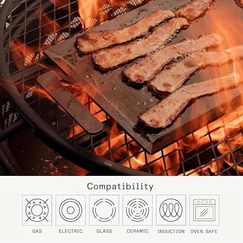 Made In Cookware | Carbon Steel Griddle | Professional Cookware | Crafted in Sweden | Induction Compatible thumbnail 5