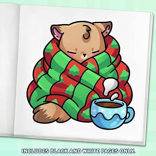 Christmas: Bold and Easy Coloring Book for Adults, Teens, and Seniors with Simple and Relaxing Holiday Designs (Bold and Easy Coloring Books) thumbnail 10
