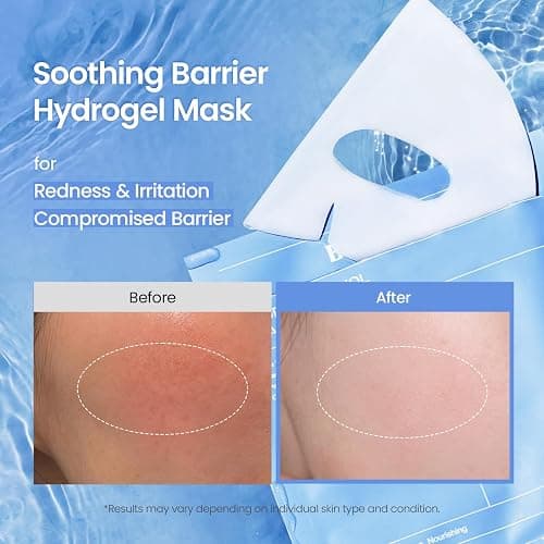 BIODANCE Hydro Cera-nol Real Deep Face Mask 4 Pcs | After Sun Care, Sunburn Relief, Soothing | Hydrogel Overnight Mask | Korean Face Mask for Glass Skin | Korean Skincare thumbnail 3
