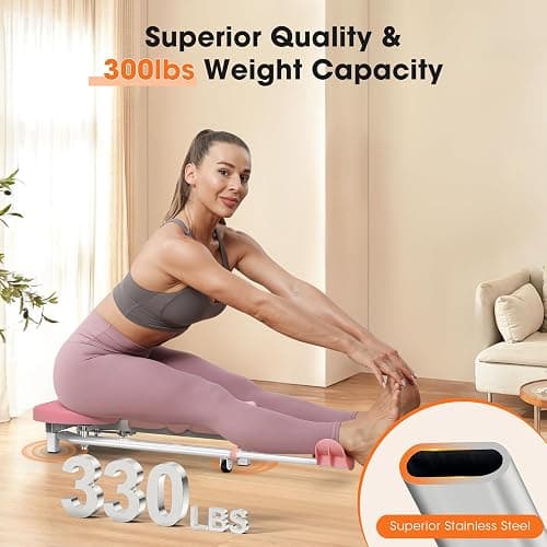 BODYWAKER Leg Stretcher Machine - Professional Split Trainer for Dance, Ballet, Gymnastics,Yoga - Flexibility Training Equipment for Splits, Kicks & Stretching thumbnail 5