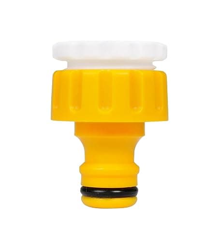 HOZELOCK - Outdoor Tap Connector ø 21mm - 26,5mm (1/2"- 3/4") : For Threaded Outdoor Taps, Watertight Connector, Adaptor to Connect a Garden Hose to the Tap, Easy and Robust [‎2175P9000] - Image 1