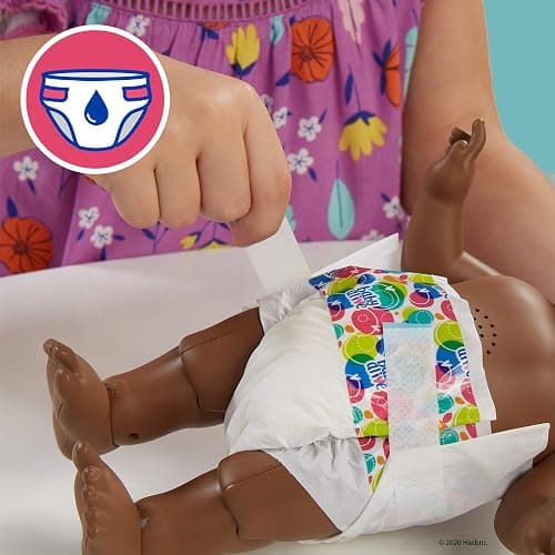 Baby Alive Baby Gotta Bounce Doll, Kangaroo Outfit, Bounces with 25+ SFX and Giggles, Drinks and Wets, Black Hair Toy for Children Aged 3 and Up thumbnail 7