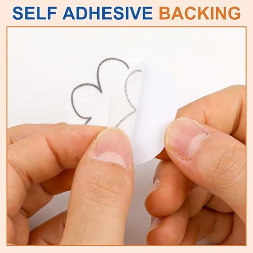 FURWEY 12PCS Printable Water Soluble Embroidery Stabilizer 8.5"x11" Self Adhesive Wash Away Stabilizer Paper for Hand & Machine Embroidery thumbnail 3