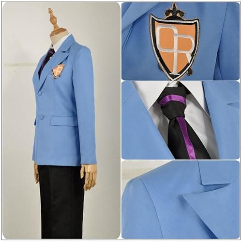 Yejue High School Club School Uniform Cosplay Costume Casual Party Halloween Outfit thumbnail 4