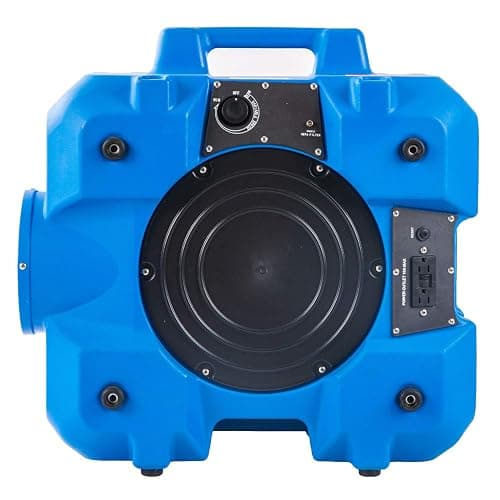 MOUNTO HEPA500 Commercial 500cfm Air Purifier Hepa Air Scrubber Negative Air Machine Roto-Molded (Blue) thumbnail 4