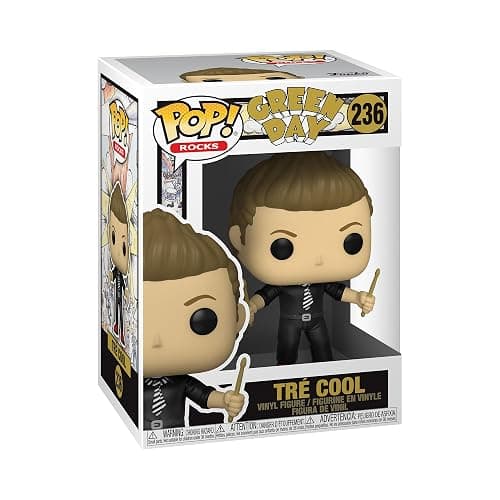 Funko POP! Rocks: Green Day - Tre Cool - Collectable Vinyl Figure - Gift Idea - Official Merchandise - Toys for Kids & Adults - Music Fans - Model Figure for Collectors and Display - Image 1