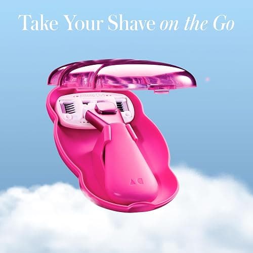 Athena Club Women's Mini Travel Razor - Trial Size - Super Pink thumbnail 4