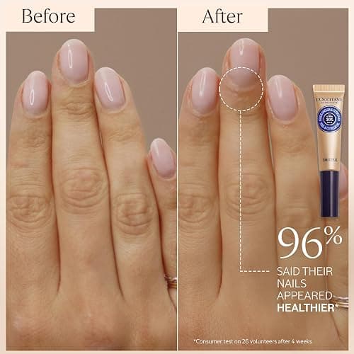 L'OCCITANE Shea Nail & Cuticle Oil, Nourishing Brush-On Moisture for Stronger & Healthier Nails, Hydrating Care for Manicures with Almond Oil, Vegan thumbnail 6