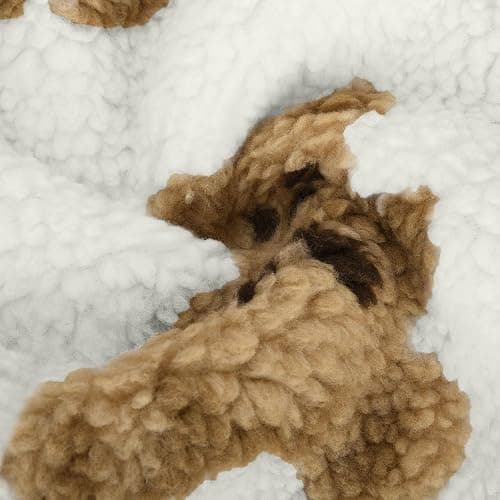 Women's Bear Plush Pajama Pants Fluffy Fuzzy Fleece Teddy Pj Bottoms Wide Leg Warm Fall Winter Lounge Sleepwear thumbnail 2