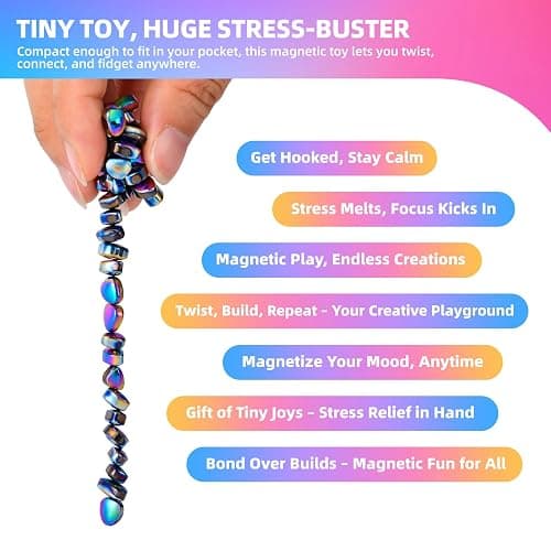 550pcs Fidget Toys for Adults, Stress Relief Sensory Toys for Autism ADHD Anxiety,Desk Fidgets Toys,Fidgets Toys Adults Gifts thumbnail 5
