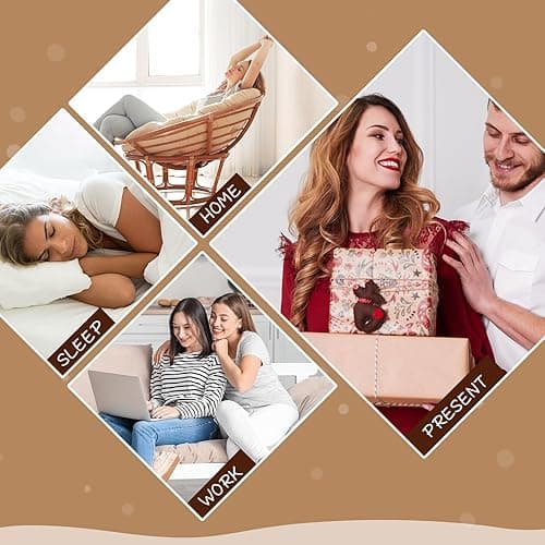 floconssy Fuzzy Socks for Women Gifts, Fluffy Cozy Plush Soft Slipper Socks for Fall Winter Christmas Warm Sleeping Home 5/6 Pairs thumbnail 8