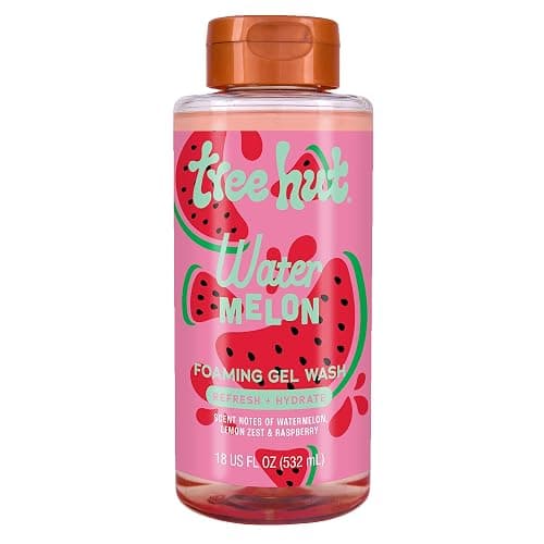 Tree Hut Watermelon Nourishing, Moisturizing & Hydrating Foaming Gel Wash, 18 oz. - Image 1