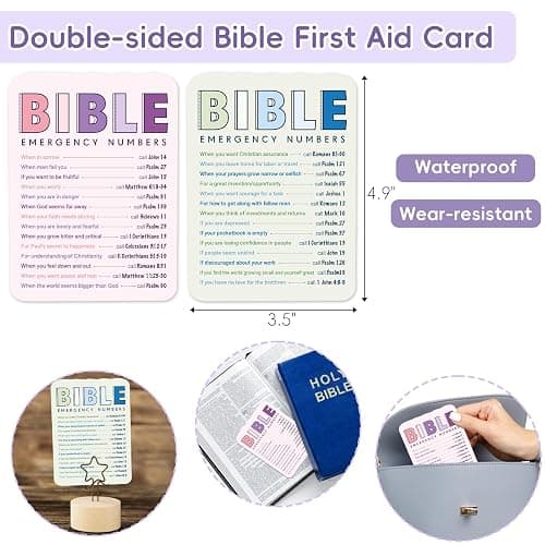 XKDOUS Bible Study Supplies Journaling Kit for Women, Bible Study Kit, 12 Pastel Highlighters and 12 Pens No Bleed, 75 Laminated Tabs, Prayer Journal Pencil Case and More, Pink thumbnail 3