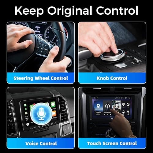 Wireless CarPlay Adapter 2026 Upgraded,CarPlay & Android Auto 2-in-1, Mini USB Design for Cars with Wired CarPlay,Fast Auto-Connect,Plug & Play,for Apple iOS 10+, Android 11+ Version thumbnail 6