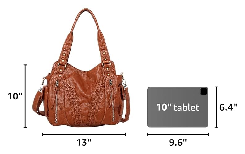 Montana West Hobo Bag Soft Handbag with Crossbody Strap | Everyday Use Purses for Women, Large Capacity Handbag, Casual Hobo Bag thumbnail 3