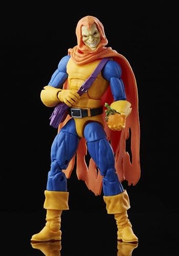 Spider-Man Marvel Legends Series 15 cm Hobgoblin Action Figure Toy, Toy Biz Inspired Design, Includes 3 Accessories: Glider, Pumpkin Bomb, Satchel thumbnail 9