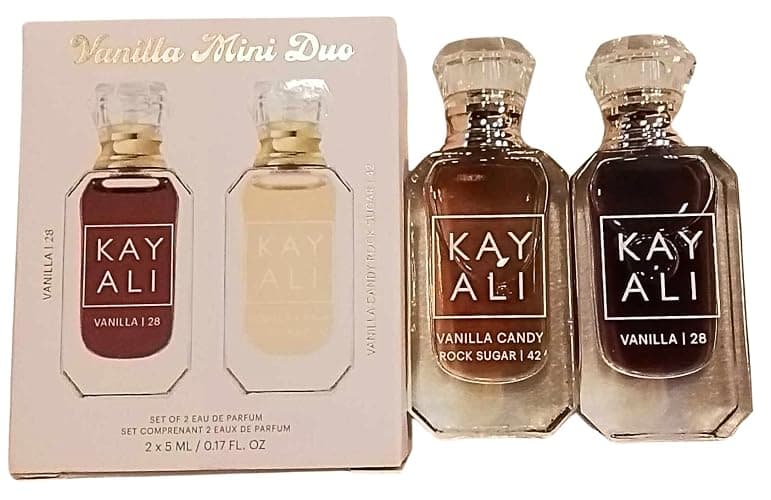 KAYALI Mini Vanilla Perfume Duo Set 2 X 5 ml (Vanilla Candy Rock Sugar 42 Eau de Parfum and Vanilla 28 Eau de Parfum) thumbnail 3