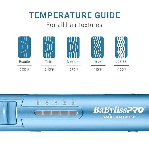 BaBylissPRO 1" Ultra-Sleek Stainless Steel Styling Iron, Hair Straightener, Waver and Curling Tool in one thumbnail 7