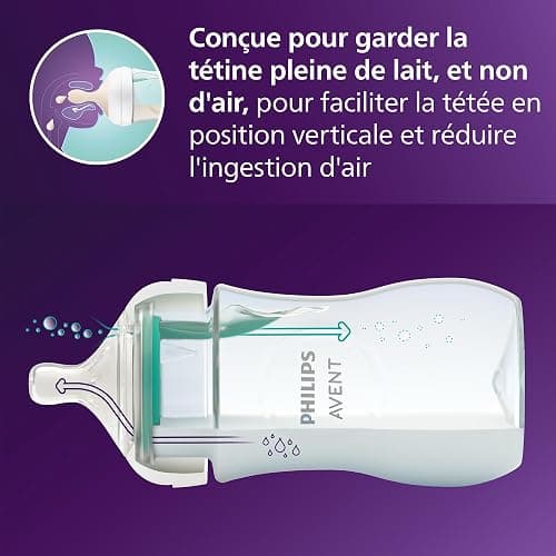 Kit nouveau-né - PHILIPS AVENT - Natural 3.0 AirFree - 2 Biberons 125ml + 2 Biberons 260ml + Sucettes Ultra Douce 0-6M thumbnail 5