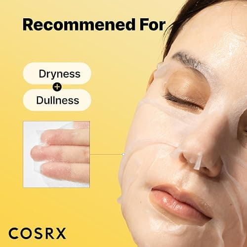 COSRX Snail Mucin Sheet Mask 10 EA with Snail Mucin Serum, Self Care, Face Masks for Dry, Sensitive Skin, Not Tested on Animals, No Parabens, No Sulfates, Korean Skin Care, Stocking Stuffers thumbnail 6