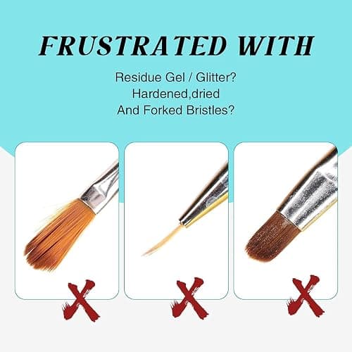 LOUINSTIC Nail Art Brush Cleaner 2 oz - Nail Brush Cleaner and Conditioner for Solid Gel Polish/Nail Extension Gel/Acrylic Nail Brushes, Quickly and Easily Acrylic Nail Brush Cleaner and Restorer thumbnail 2