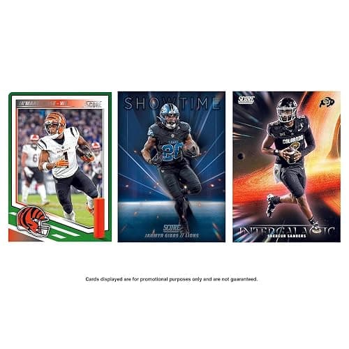 2025–26 Panini Score NFL Football Mega Box – Official Trading Cards – Mega Box Exclusive Parallels, Rookie Cards & Inserts – Sealed Retail Box thumbnail 4