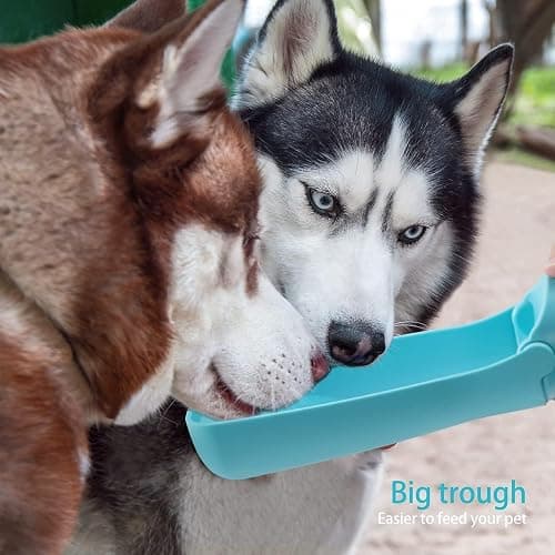 SOICTA Portable Dog Small Animals Water Bottle for Walking 19 OZ or 12 OZ Pet Water Bottles for Puppy Medium Large Dogs Little Animals Water Dispenser Dog Small Animals Water Bowl thumbnail 4