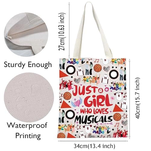 VAMSII School Musical Merchandise High Tote Bag School Musical Inspired Gift for Fan thumbnail 6