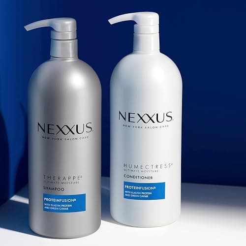 Nexxus Therappe Humectress Professional Moisturizing Shampoo and Conditioner Set 2-Pack for Dry Hair with Caviar Complex and Elastin Protein Silicone-Free Hair Care 33.8 oz Each thumbnail 6