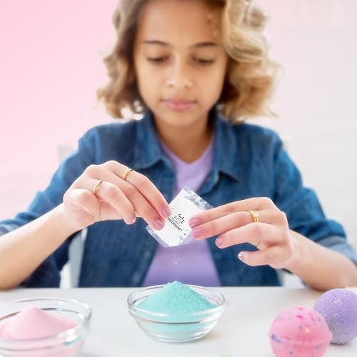 STMT D.I.Y. Bath Bomb Kit, STMT Kits for Girls, Bath Bomb Mold, Spa Kit for Kids, Bath Crumbles, Ages - 6+, 1 Count (Pack of 1), Green thumbnail 2