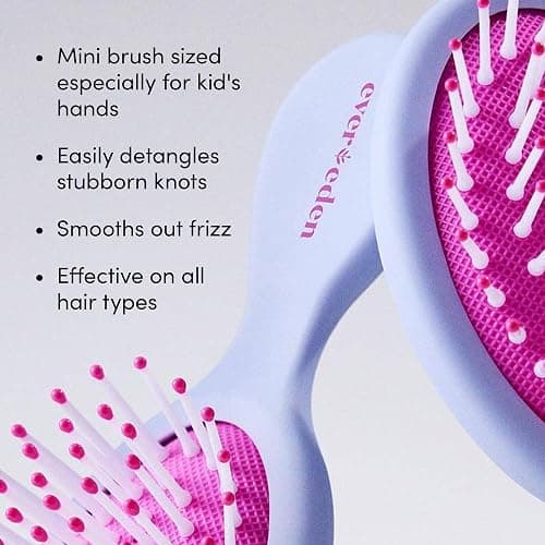 Evereden Happy Hair Duo for Kids: Vegan Shampoo and Conditioner Set with Detangler Brush - Strengthens & Smooths All Hair Types thumbnail 9